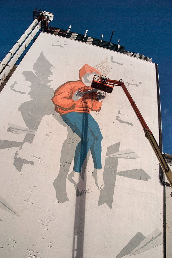 Painting the wall