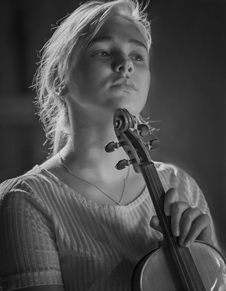 перед концертом.