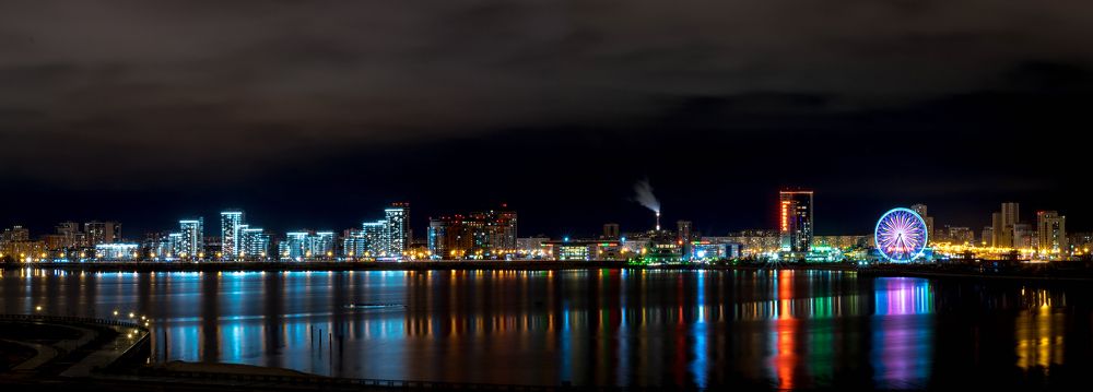 Огни родного города.