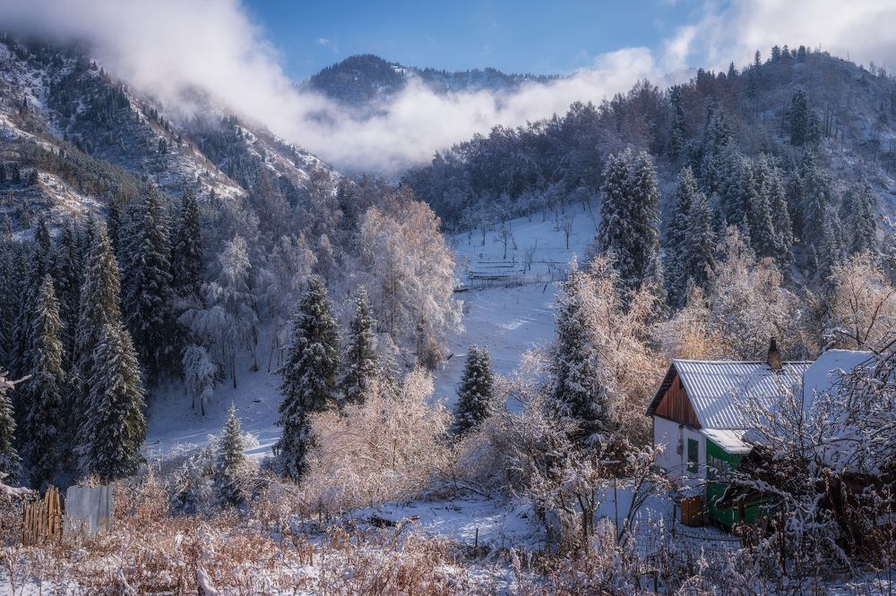 Путь на высокогорное плато