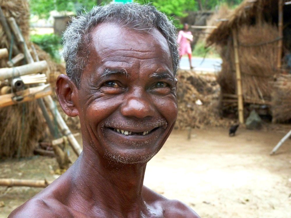 a hearty smile