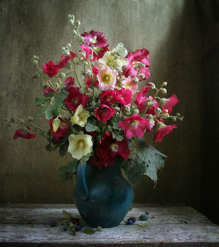 С детства мальва, помнится мне