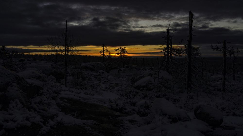 Один на Горе. Рассвет.