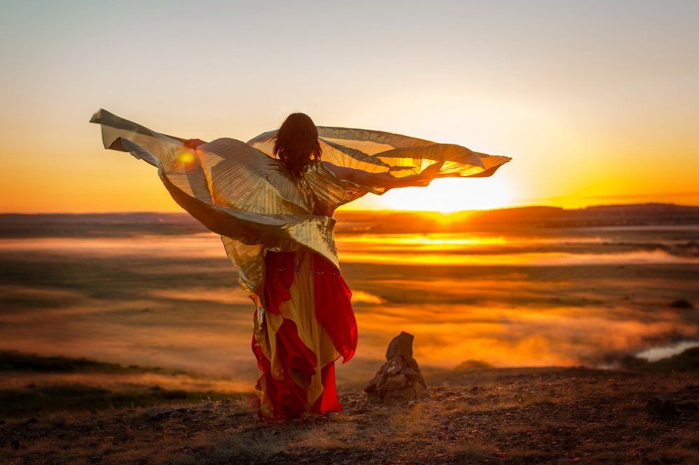 Утро на Аркаиме