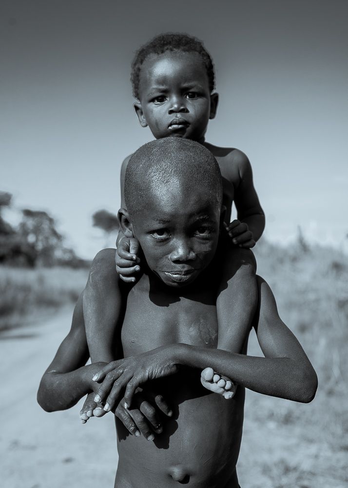 Tia And His Baby brother