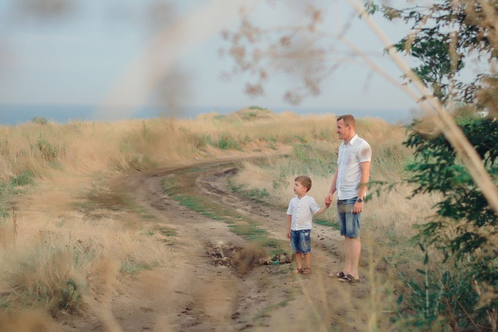 Прогулка с папой