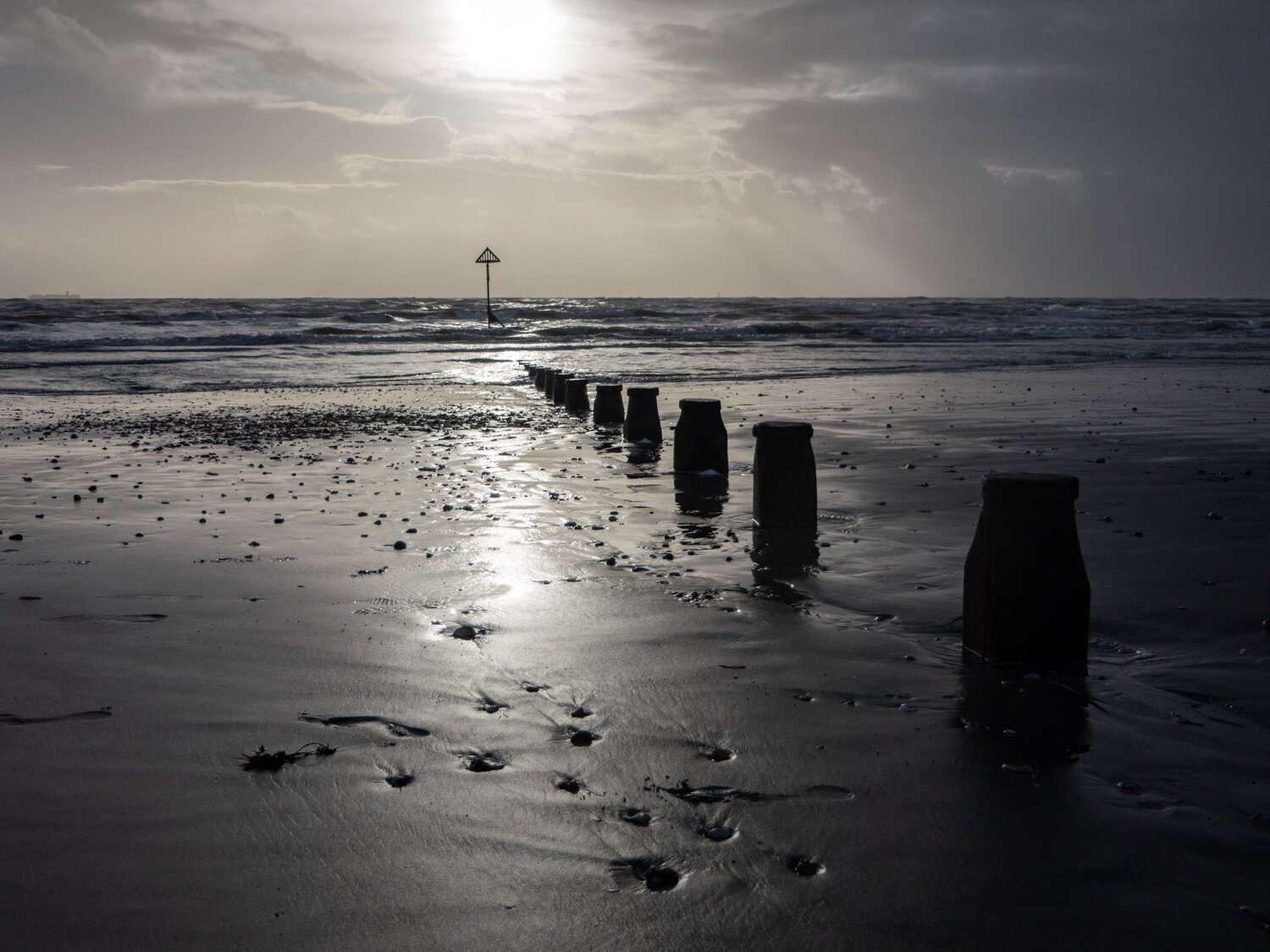 Towards the sea