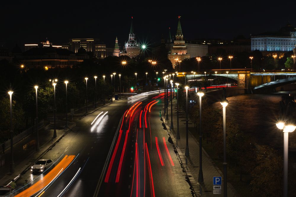 Ночная Москва