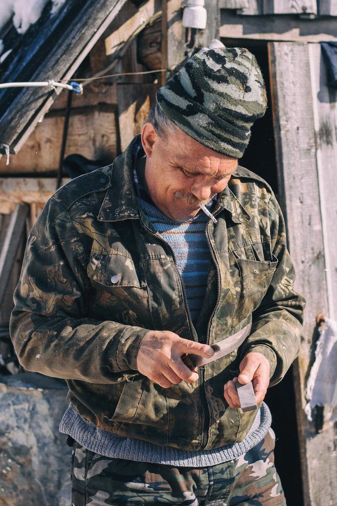 Деревенский мужик