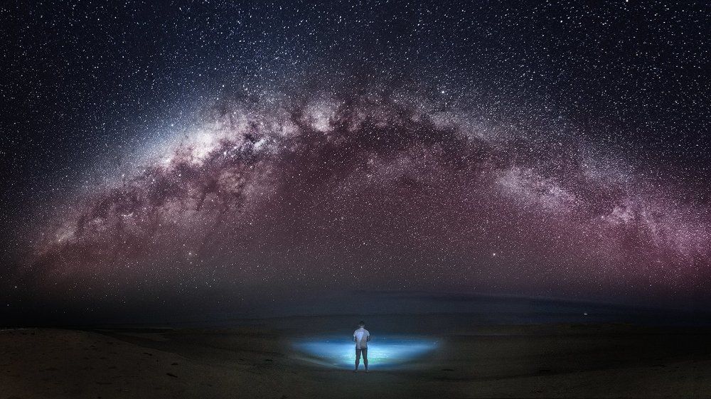 Один под звездным небосводом