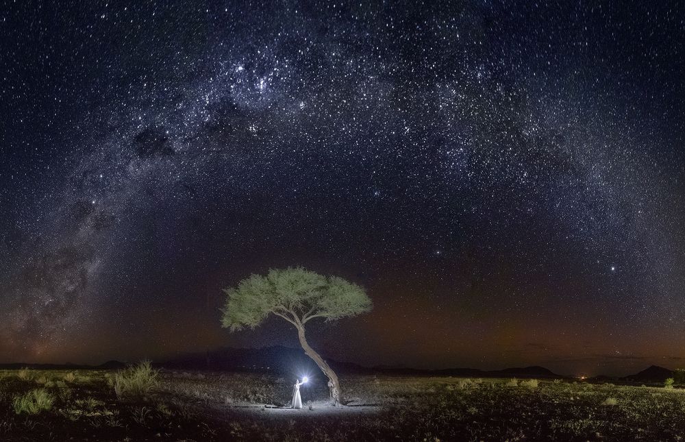 Волшебная ночь в Намибии