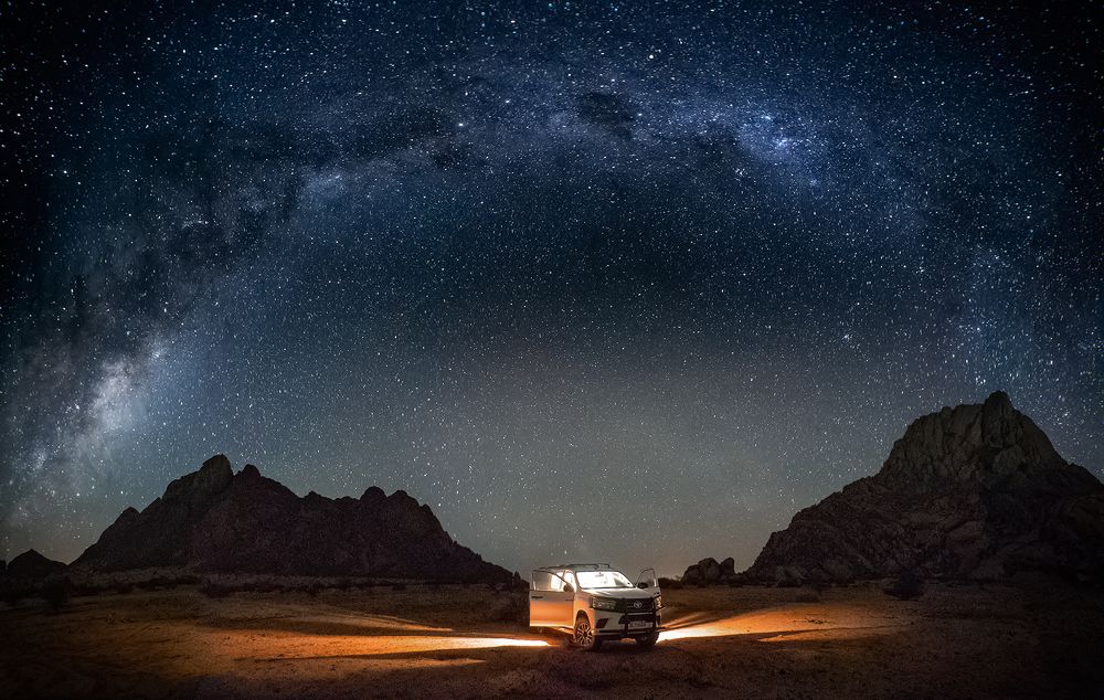 Млечный путь Намибии