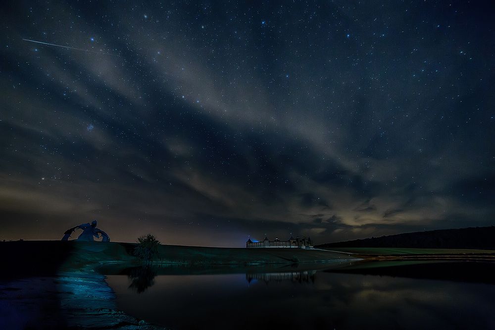Ночь в парке Кудыкина гора.