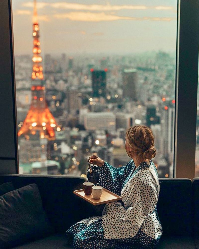 вечер с видом на Токио