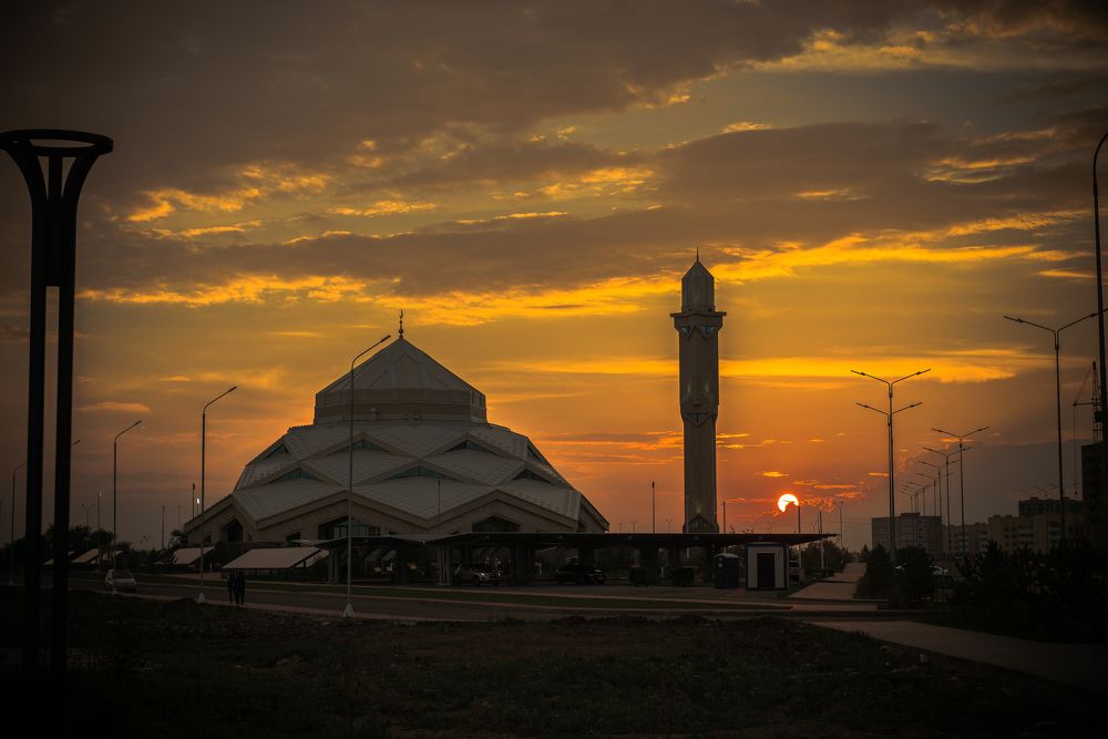 new mosque in Astana city