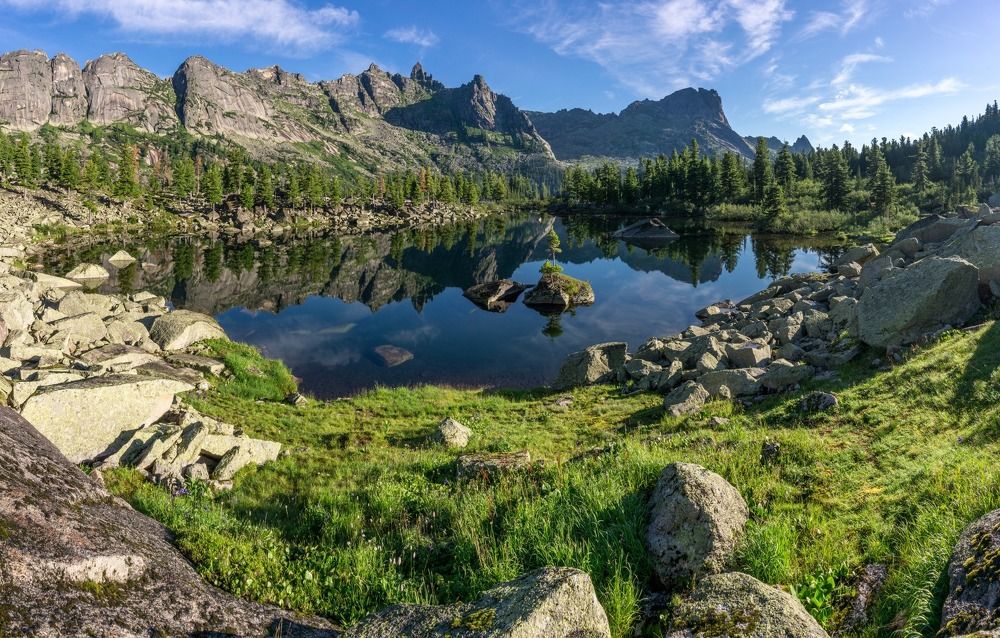 Утро на озере Художников