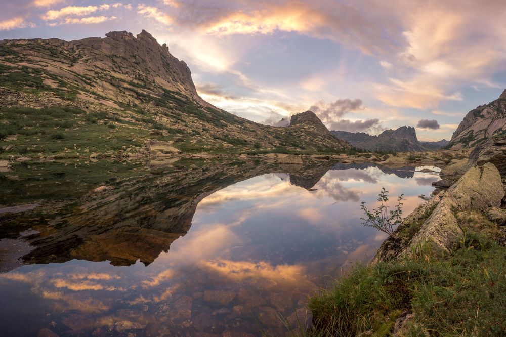 Световое шоу в долине Горных духов