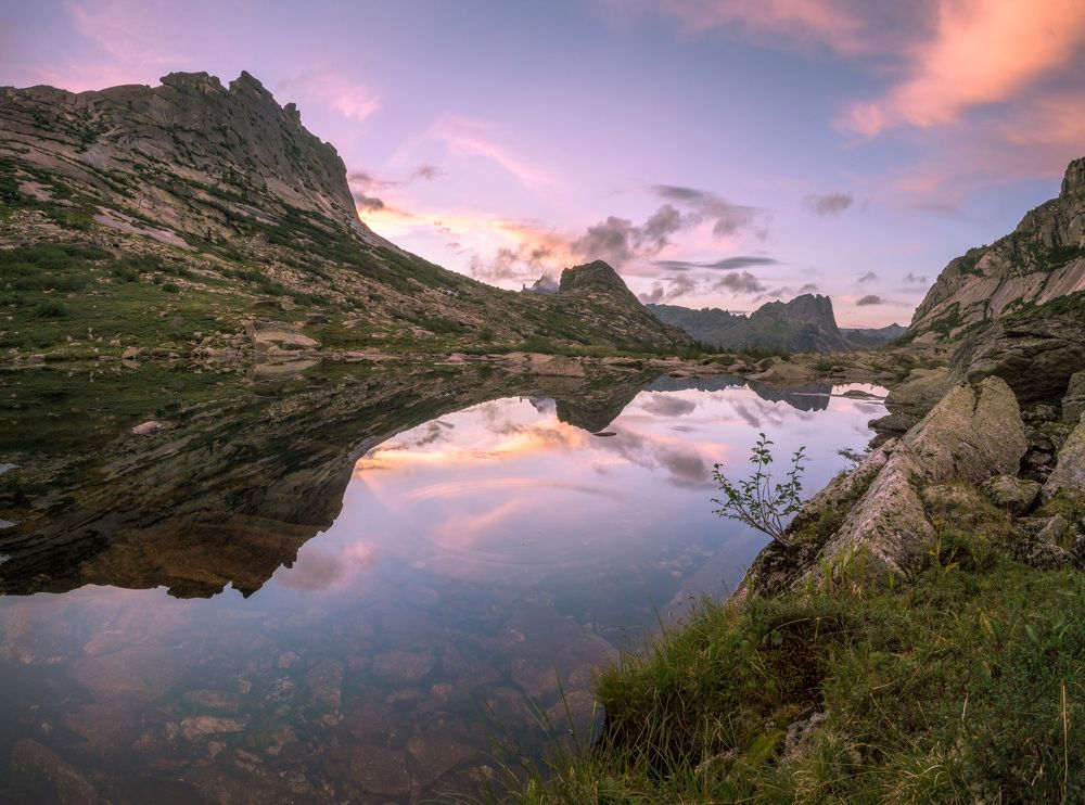 Световое шоу в долине Горных духов