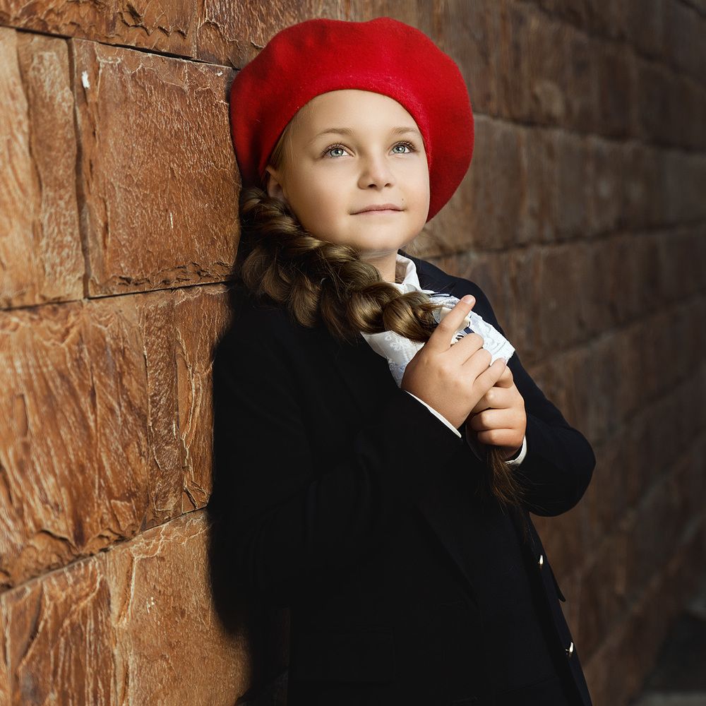 красный беретик