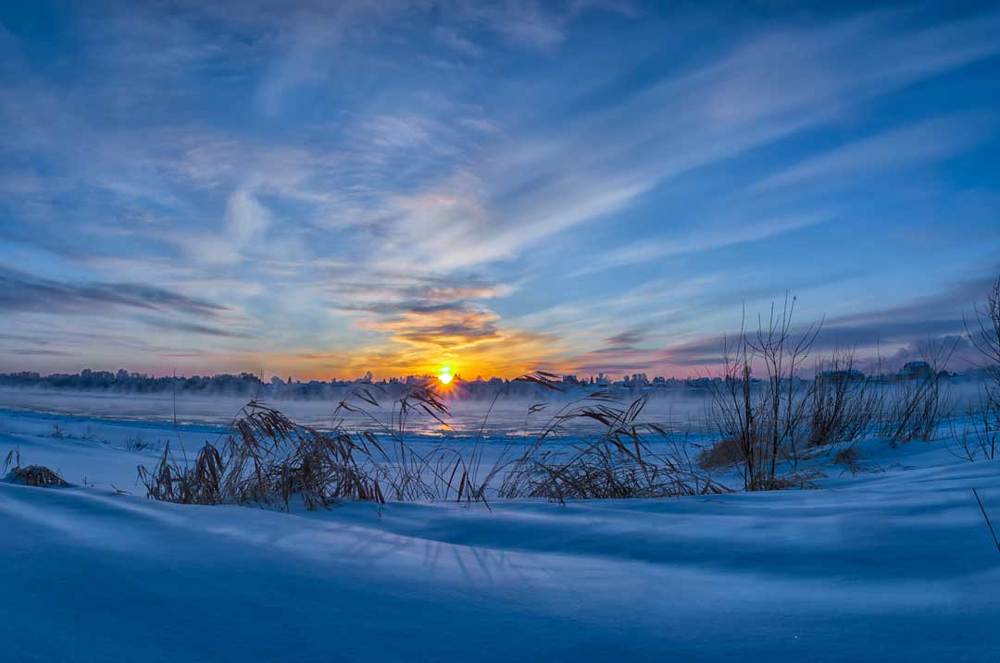 Закат над  Маленькой Италией.