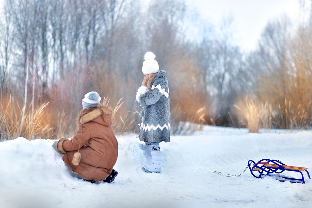 Зимнее утро.