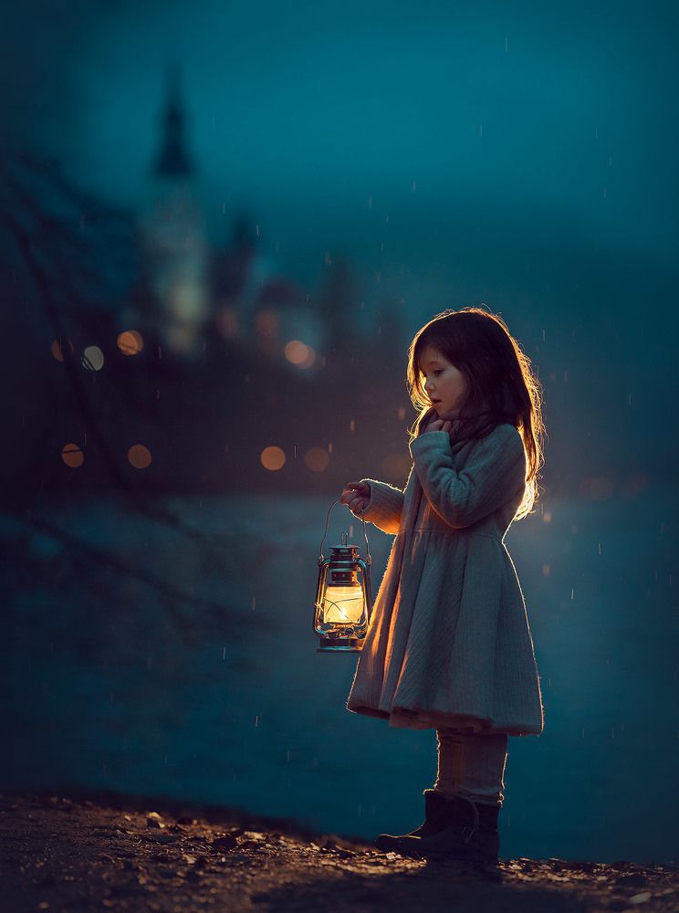 Вечер на озере