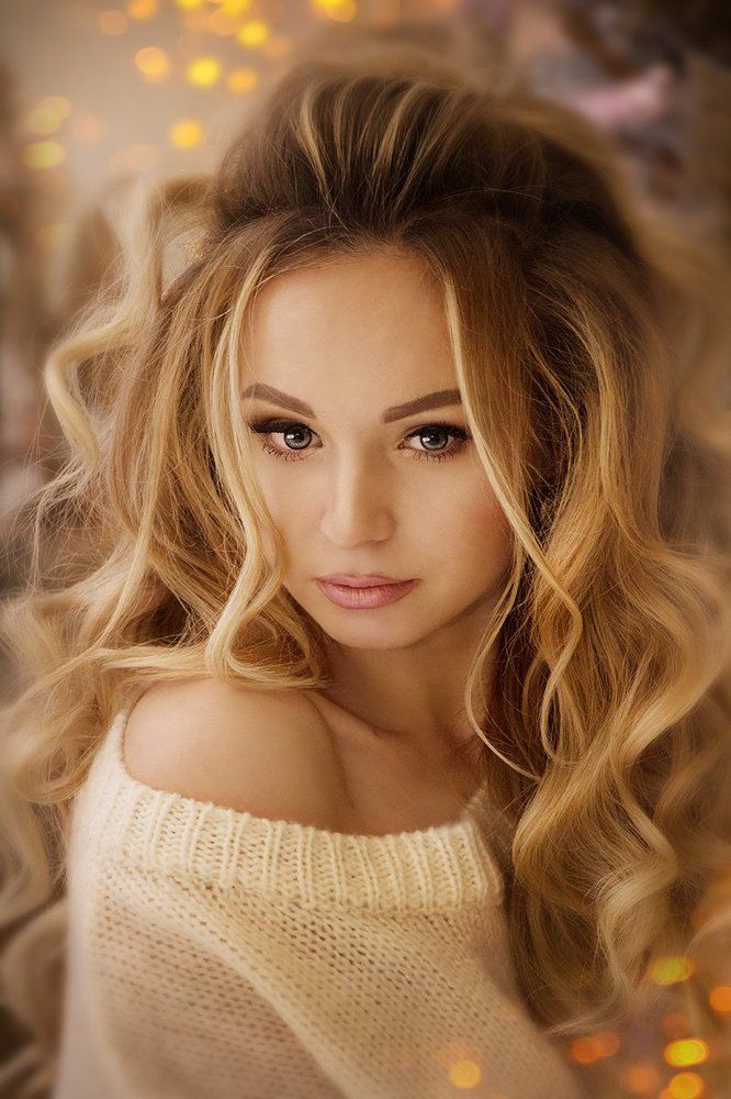 шикарная блондинка