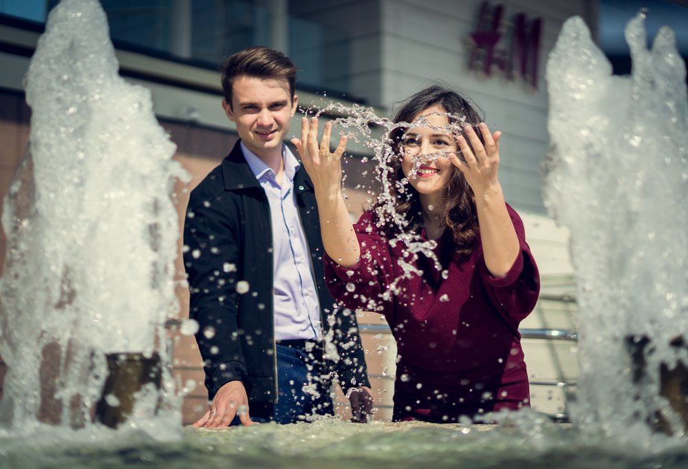 Влюбленные.