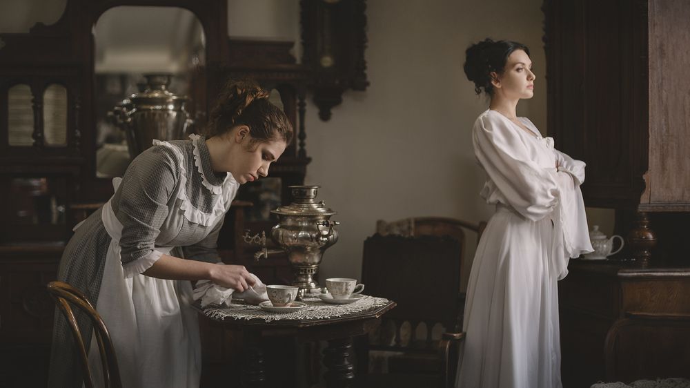 Утро в дворянской семье