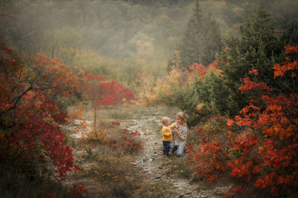 осеннее утро