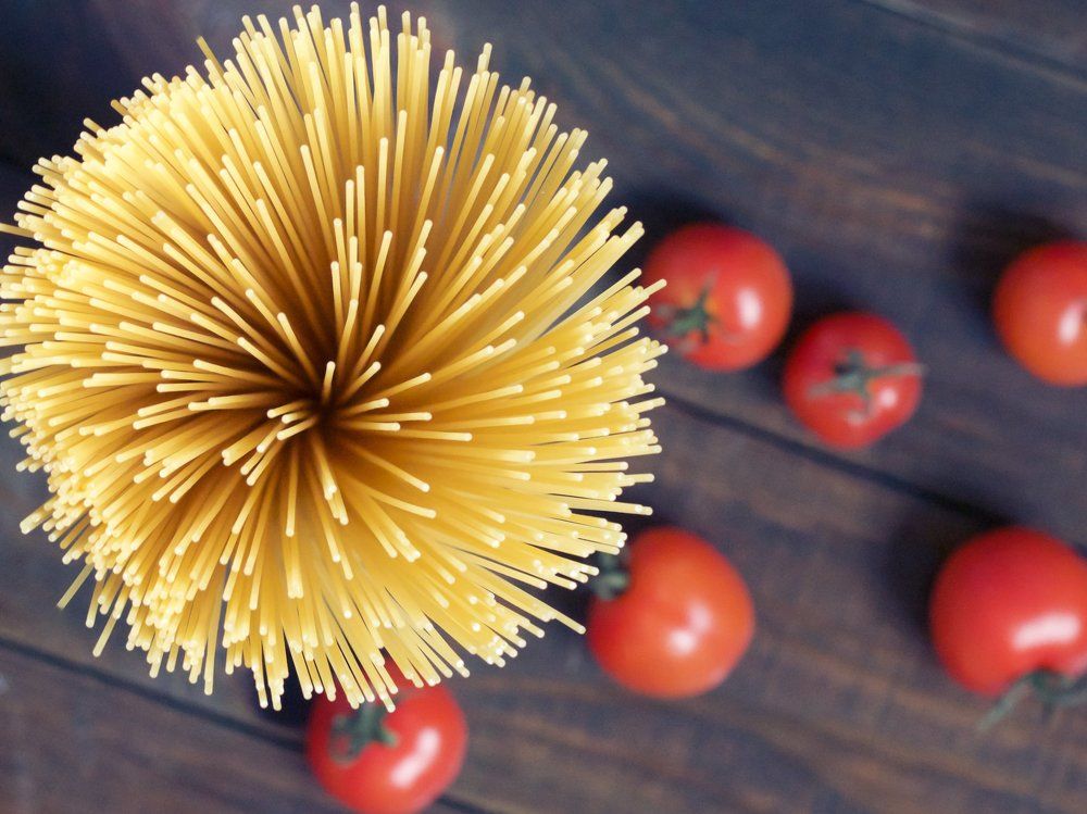 Spaghetti bouquet