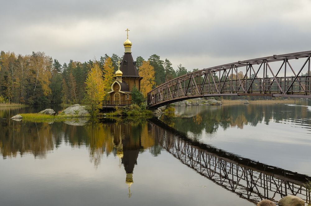 Осень на Вуоксе