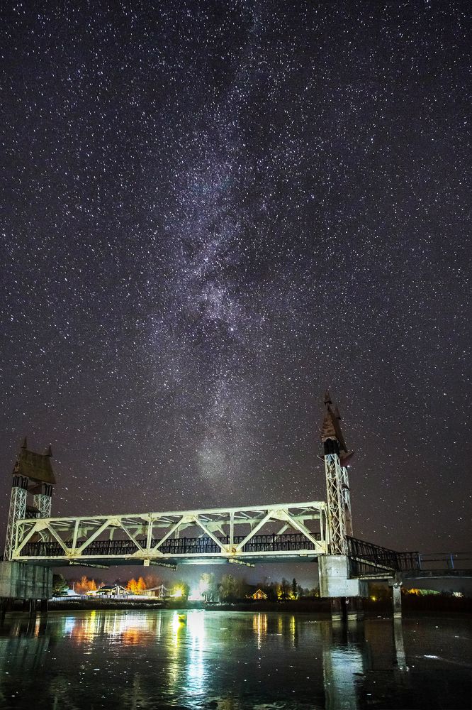 Bridge and Milky Way