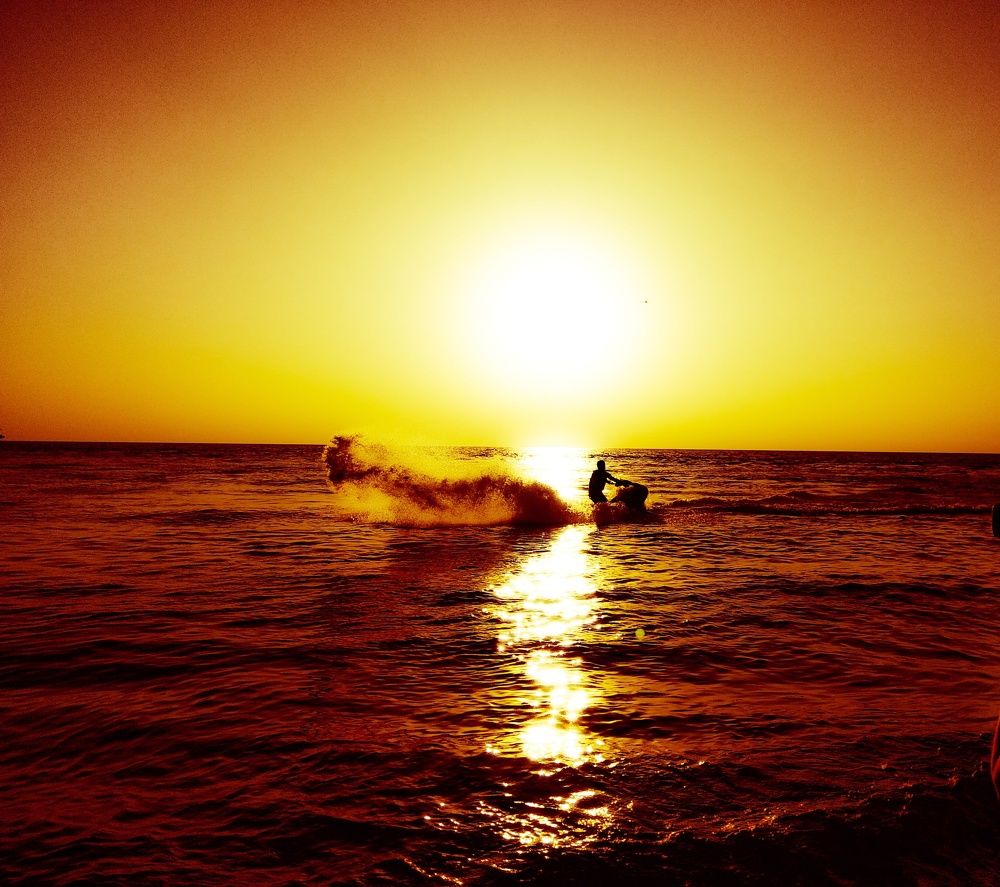 Фристайл на закате