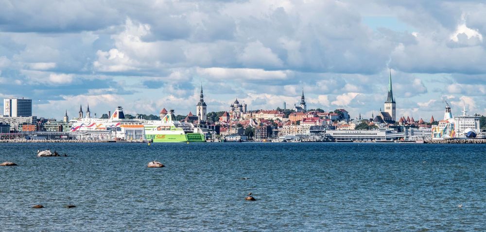 View from sea - Estonia, Tallinn