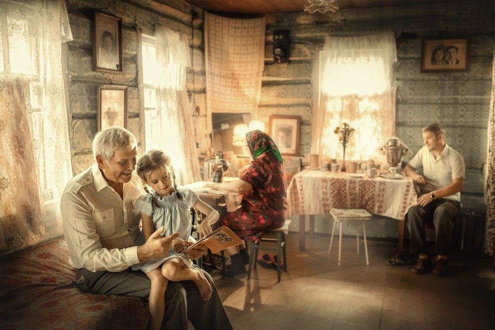 Лето в деревне