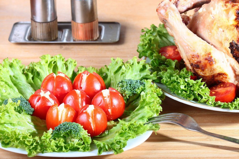 Тюльпанчики из помидоров-черри