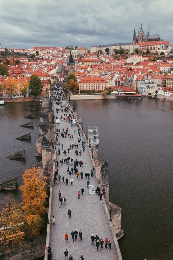 Осень в Праге