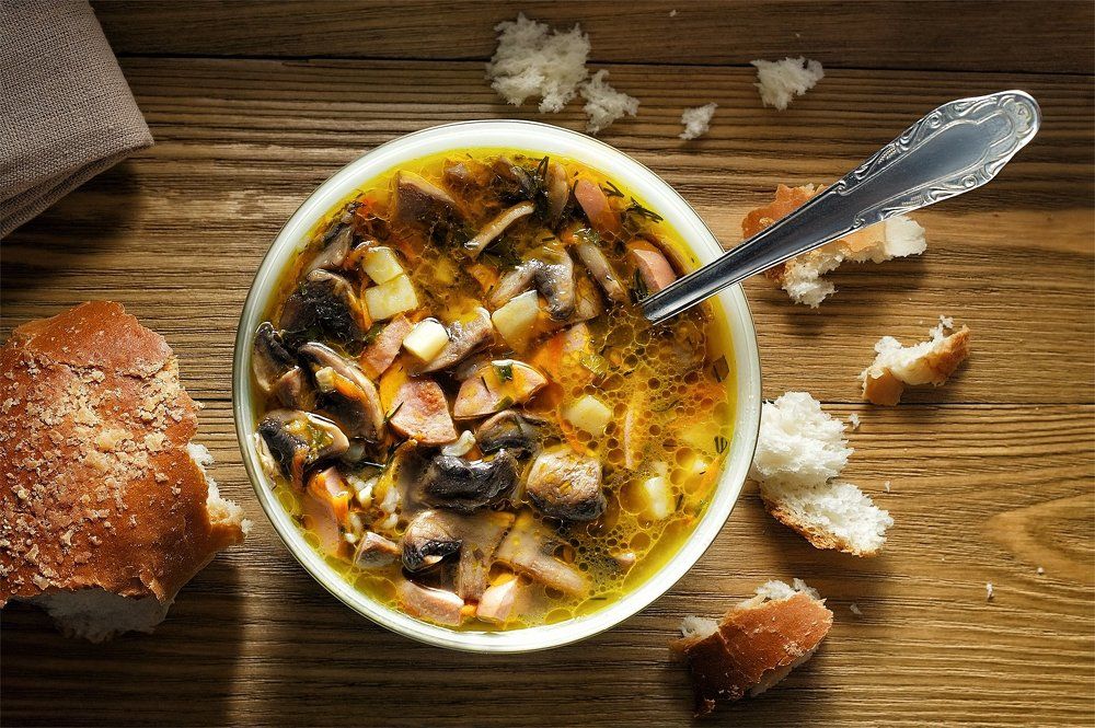 Грибной суп