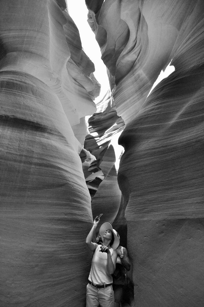 Нижний каньон Антилопы. Штат Юта, США