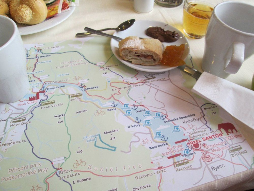 Завтрак в Чехии