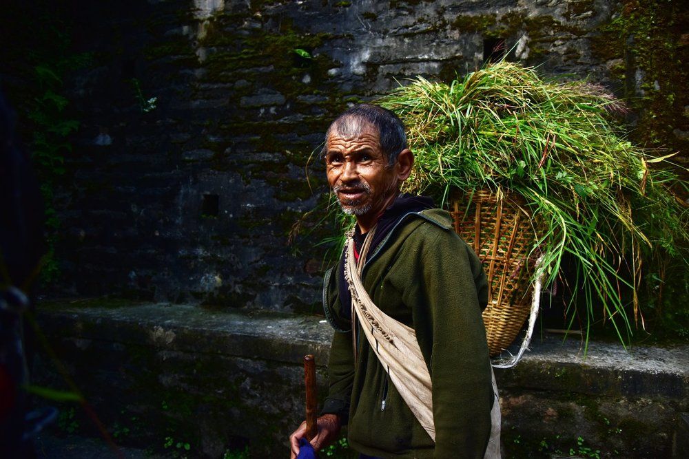Nepalese peasant
