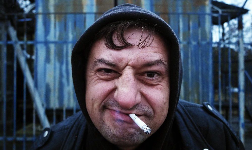 Портрет курильщика