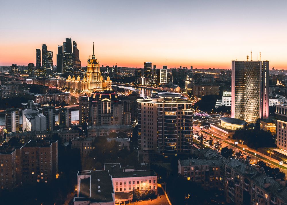 Летний вечер в Москве
