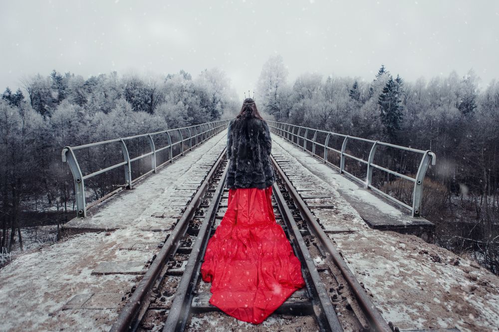 Winter of fantasy world Hangarah