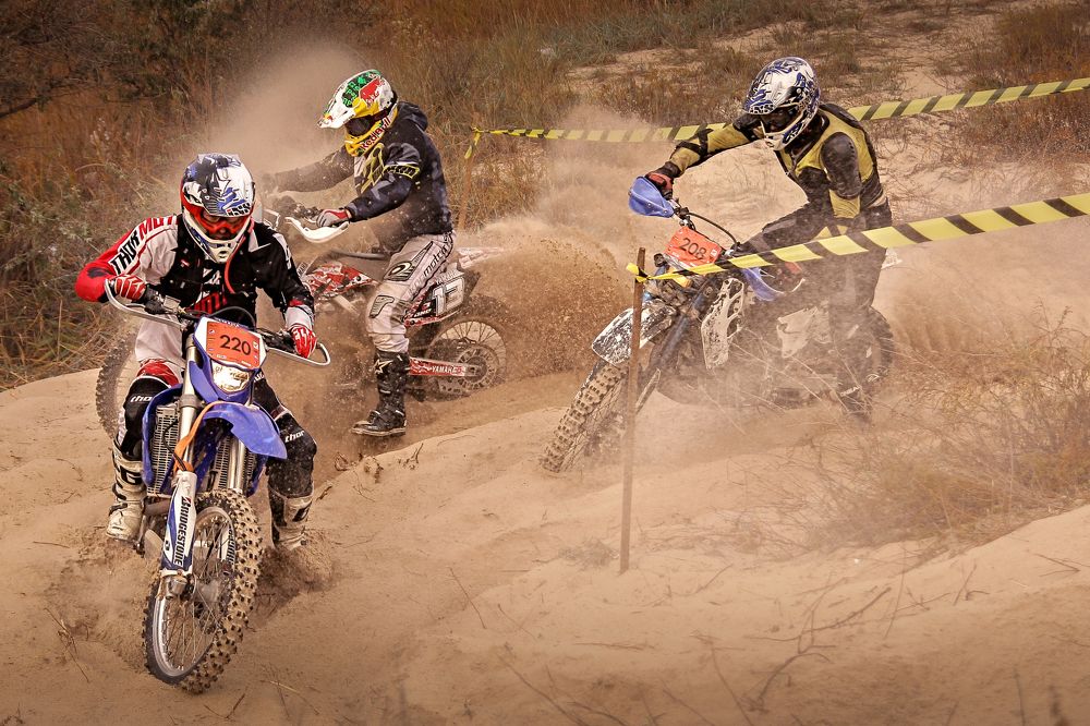 Гонка на берегу Черного моря