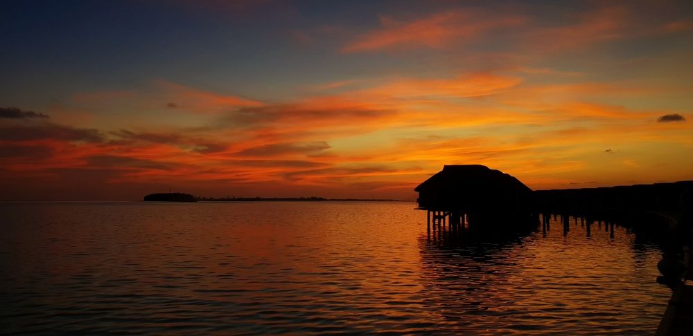 Maldivian sunset