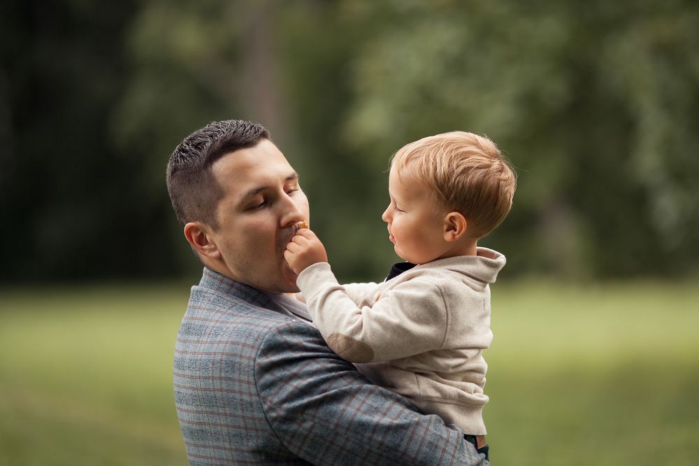 Папа, поешь!