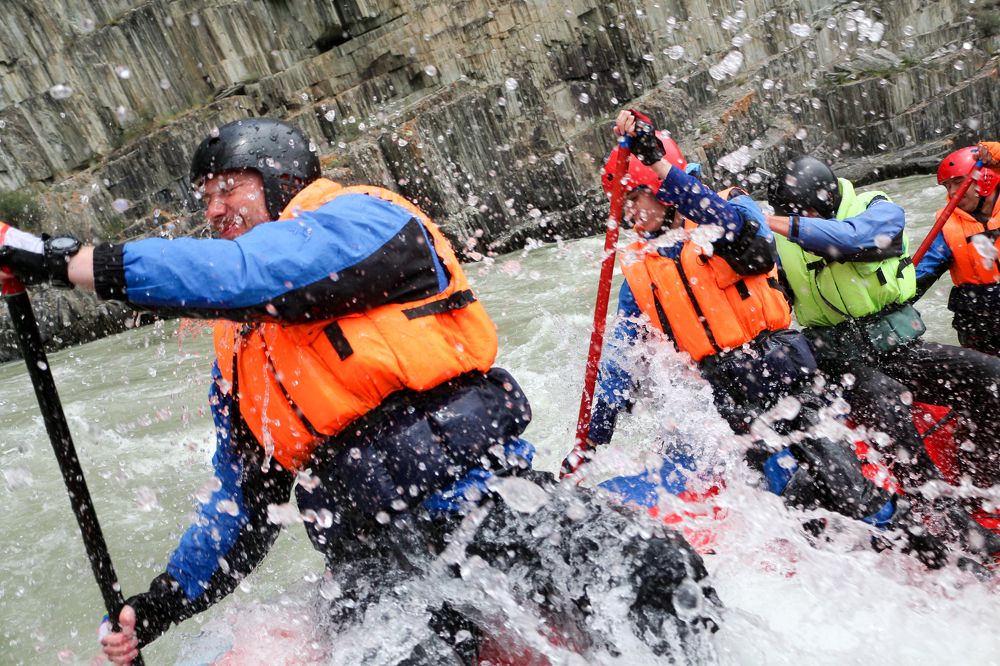 Whitewater action