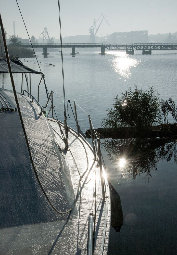 Утро на причале